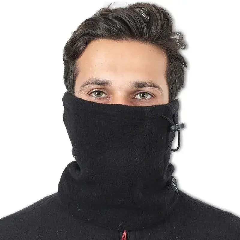 Tripole Unisex Fleece Neck Warmer- Pack of 3 - Black / One Size - Neck Warmer