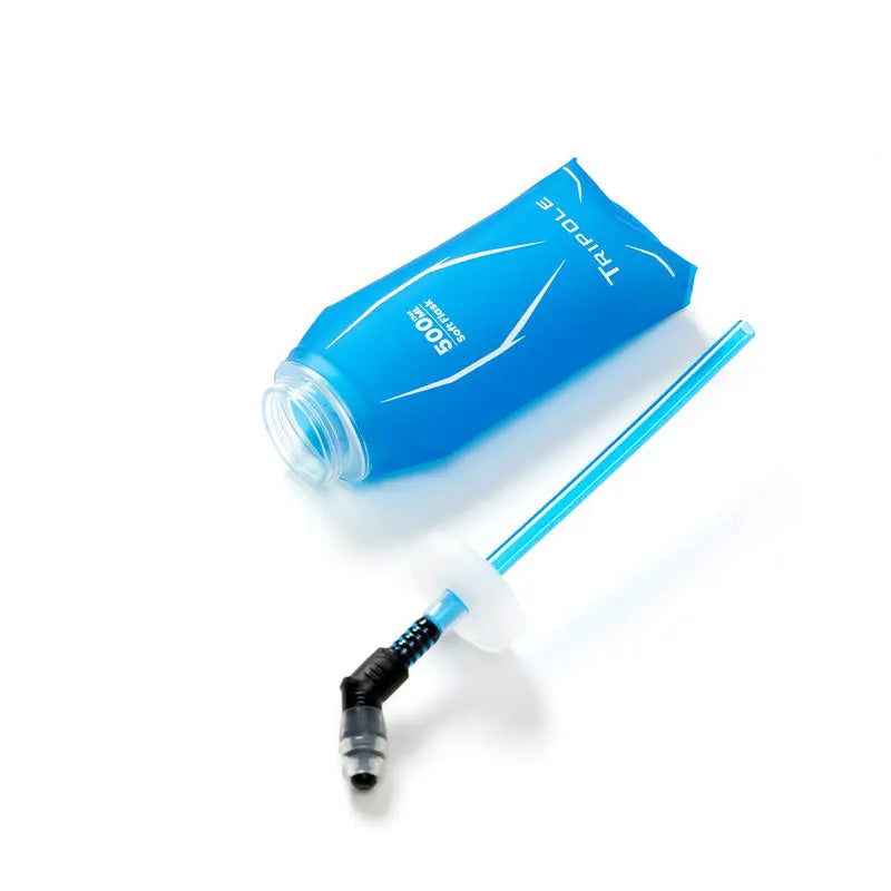 Tripole Unisex Hydration & Water Soft Flask for Running and Cycling 500ml-Blue - Blue / 500 ml - Drinkware