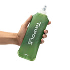 Tripole Unisex Hydration & Water Soft Flask for Running and Cycling 500ml-Green - Green / 500 ml - Drinkware