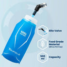 Tripole Unisex Hydration & Water Soft Flask for Running and Cycling 500ml-Blue - Blue / 500 ml - Drinkware