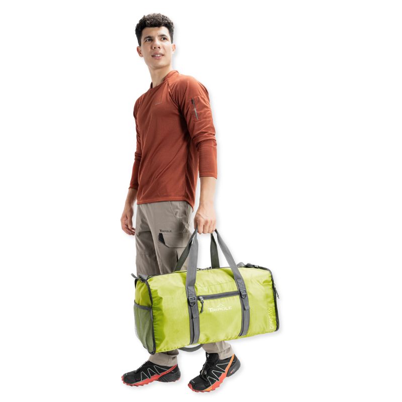 Tripole Unisex PAKEasy Foldable 40 Litres Duffel Bag Portable - Rucksacks and Backpacks