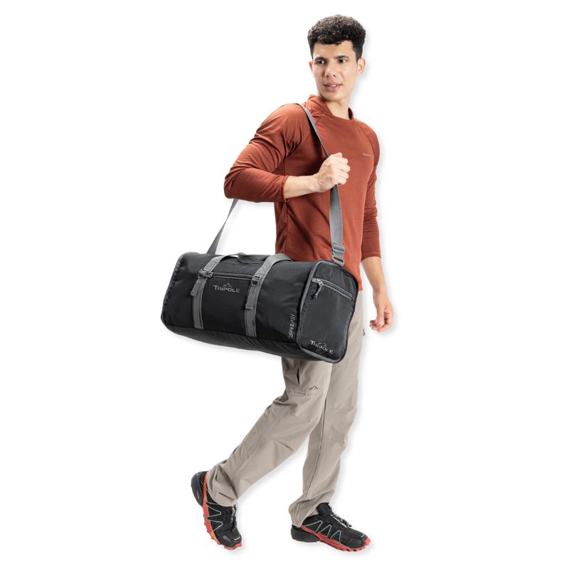 Tripole Unisex PAKEasy Foldable 40 Litres Duffel Bag Portable - Rucksacks and Backpacks