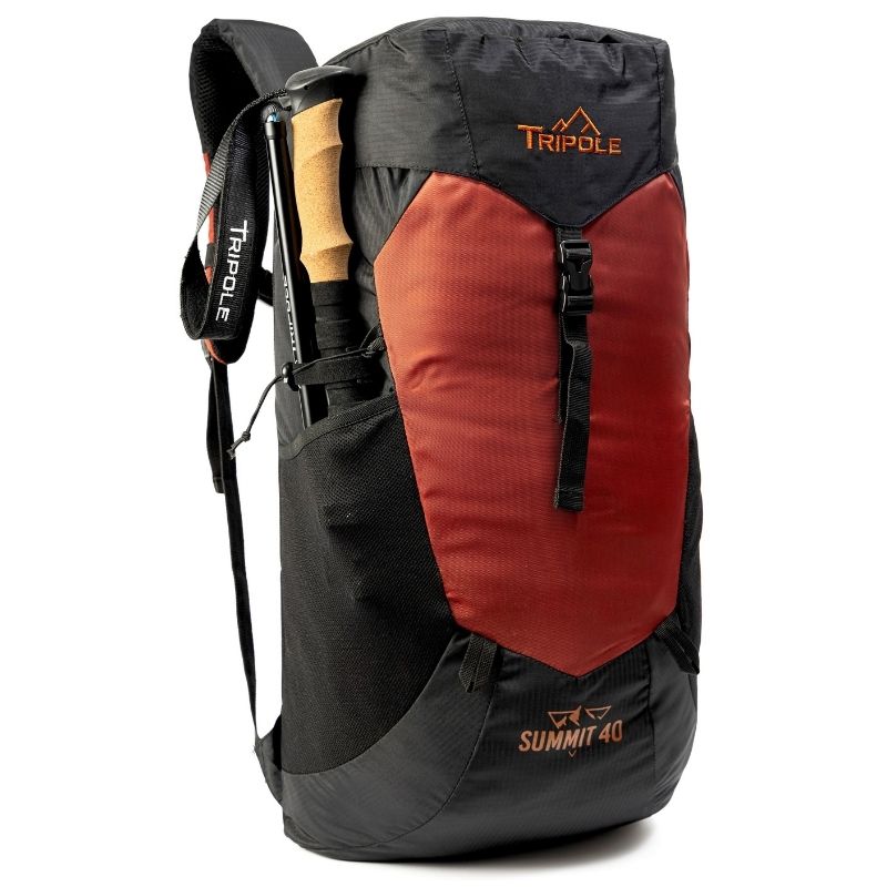 Tripole Unisex Summit 40 Litres Rucksack for Trekking Hiking Backpacking with RainCover Include - Rucksacks