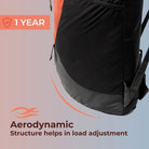 Tripole Unisex Summit 40 Litres Rucksack for Trekking Hiking Backpacking with RainCover Include - Rucksacks