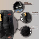 Tripole Unisex Summit 40 Litres Rucksack for Trekking Hiking Backpacking with RainCover Include - Rucksacks