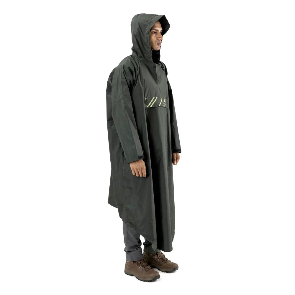 Tripole Unisex Waterproof Rain Poncho for Trekking Hiking & Camping - Poncho