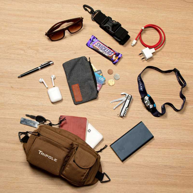 Tripole Waist Pack-Multi-Purpose Fanny Bag - Waist Packs