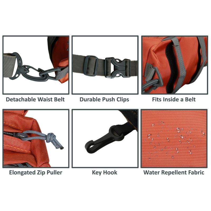 Tripole Waist Pack-Multi-Purpose Fanny Bag - Waist Packs