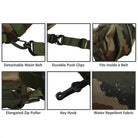 Tripole Waist Pack-Multi-Purpose Fanny Bag - Waist Packs