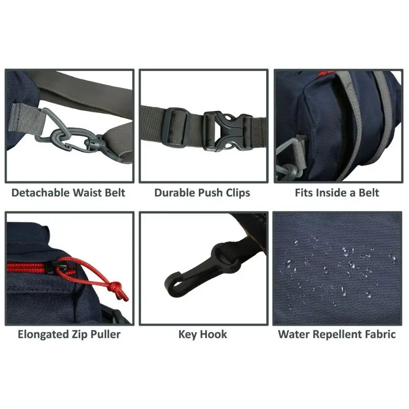 Tripole Waist Pack-Multi-Purpose Fanny Bag - Waist Packs